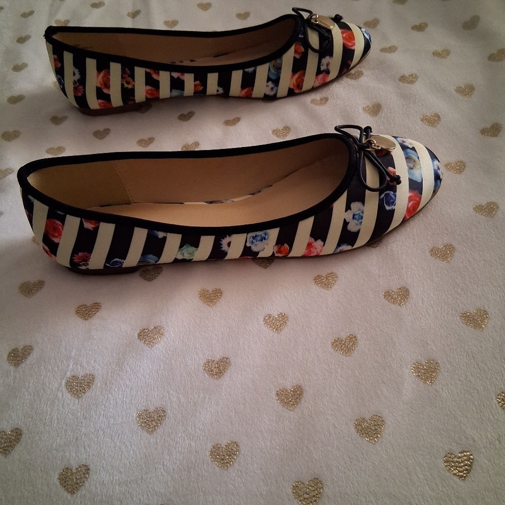 🔥3/$70 🎉2xHP🎉 JustFab "Magden" Women's Flat Ballet Shoes - Picture 3 of 12